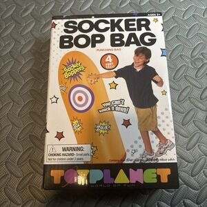 Toy Planet Socker Boppers 4FT Bop Bag Soft Play Equipment